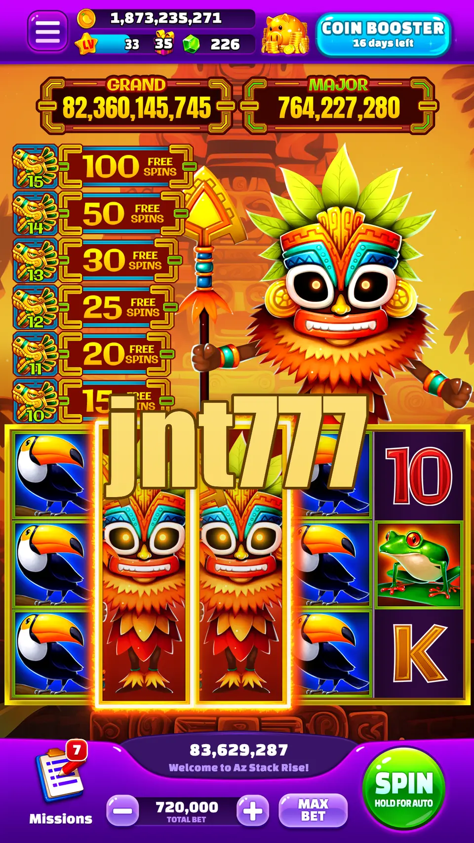 jnt777 Tangkapan Layar - APK Resmi